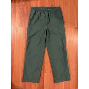 Vintage 90s Wilson Thomas E Wilson Wind Pants Men's L Hunter Green Nylon
